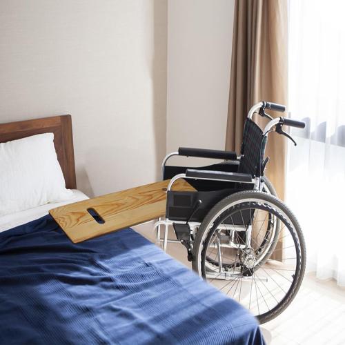 Slide Transfer Board with Handles,Made of Heavy-Duty Wood,Mobility Aid for Senior and Handicap,Load Capacity Up to 500 lbs,24×8×0.75 (24 * 8 * 0.75)