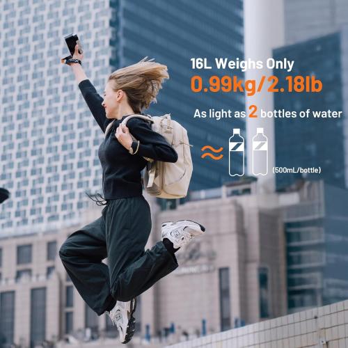 PGYTECH OneGo Lite 16L Camera Backpack Water-Resistant DSLR/Mirrorless Bag for Sony/Canon/Fujifilm, Drone Backpack, Tripod Mount Travel & Weekend Photography Pack for 14 Laptop (Matte Black)