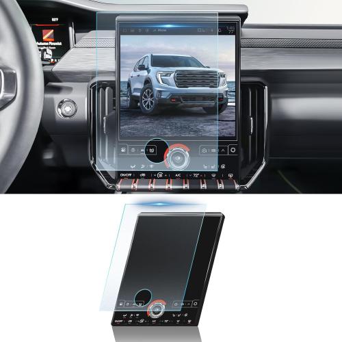BIBIBO [Matte for 2024 GMC Acadia Screen Protector Anti-Glare 2024 GMC Acadia(Elevation/AT4/Denali) 15 Tempered Glass [Anti-Scratch Anti-Reflection] GMC Acadia Accessories 2024