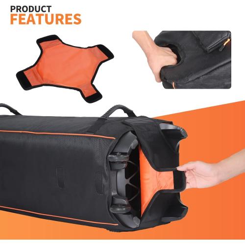 Speaker Bag Travel Case Replacement for JBL Party Box Series, Portable Carry Tote Bag Backpack for JBL Speaker (For partybox 1000) (Color: Camo)