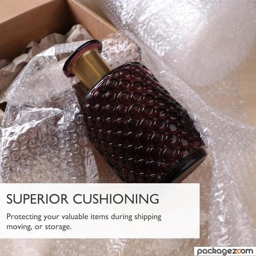 12 inch x 30 ft Bubble Cushioning Wrap, 2 sets, Perforated Every 12 Protective Packing Moving & Shipping Supplies for Boxes & Fragile Items