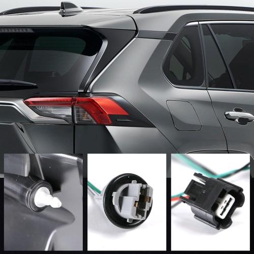 Tail Light Outer Compatible With 2019-2023 Toyota RAV4 Right Passenger Side Taillight W/O bulb Replace TO2805148 81550-0R090