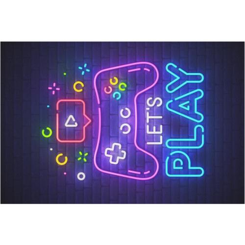 Gamer Rug for Game Room 3'x5' Non-Slip 3D Cool Printed Gaming Rugs for Bedroom and Living Room Decor