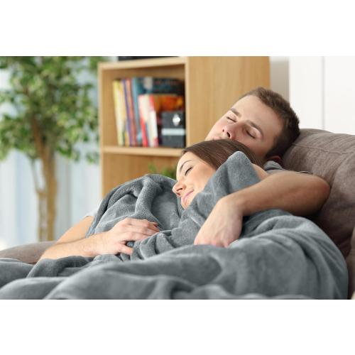 Ash Grey 300GSM Luxury Anti-Static Fuzzy Soft Microfiber Bed Kind size