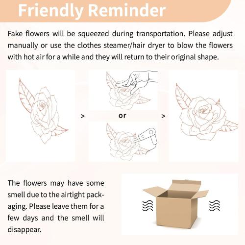 NUPTIO Large Flower Balls for Centerpieces - 2 Pcs 13.8in Diameter Dusty Rose & White Artificial Flower Ball Arrangement Bouquet Wedding Centerpieces for Tables - Fake Rose Flowers for Weddings Decor