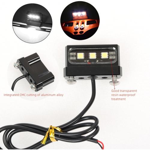 Tail Tidy Kit for MT03/R3 2014-2025 MT25/R25 2014-2024 Fender Eliminator Kit equipped License Plate Holder, License Plate Light, PLUG&PLAY clear lens Turn Signal Lights