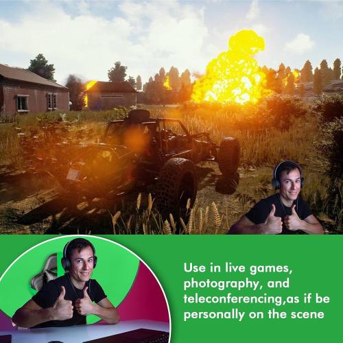 Size 57 Portable Green Screen Chair, 57 in Greenscreen Backdrop with Stand Double Sided Foldable Green Background, Chroma Key, for Photography Streaming Gaming Photo Zoom Video Chats and Meeting