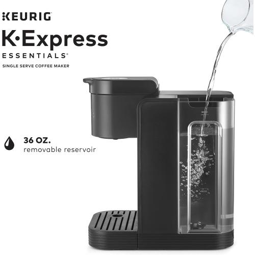 Keurig K-Express Essentials Single Serve K-Cup Pod Coffee Maker, (Black) ❗ NEEDS CLEANING❗