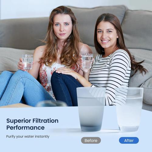 GLACIER FRESH MWF Refrigerator Water Filter Compatible with GE, 1-Pack