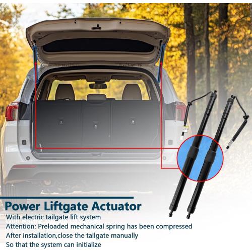 Electric Rear Tailgate Liftgate Struts Shock Compatible with 2021 2022 2023 Highlander Power Liftgate Actuator Replace for 689100E070,689200E050(Driver & Passenger Side)