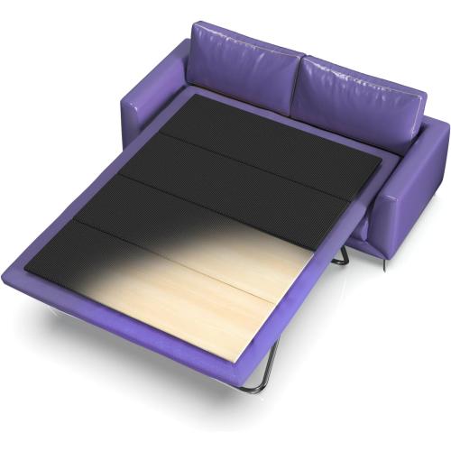 Imperius Foldable Box Spring, Bunkie Board, Bed Support Slats for Support to Streamline and Minimize The Bed, No Assembly Needed (Queen 48x60)
