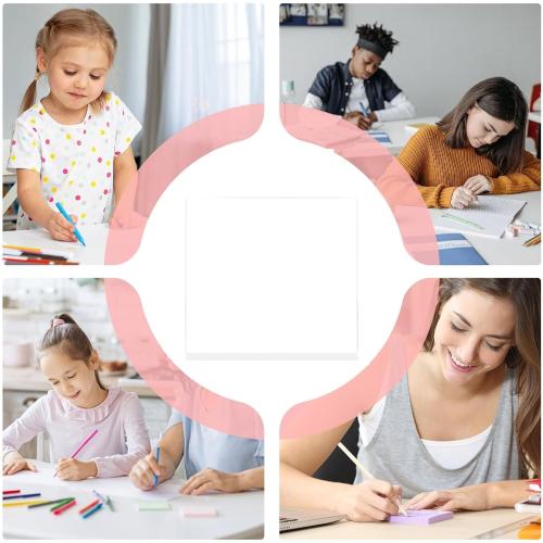 LED Drawing Board – Transparent Acrylic Writing Pad, Dry Erase LED Board with 4 Color Pens | Foldable Stand Drawing Tablet, Creative Art Supplies for Youth Girls Boys Classroom Road Trip Home