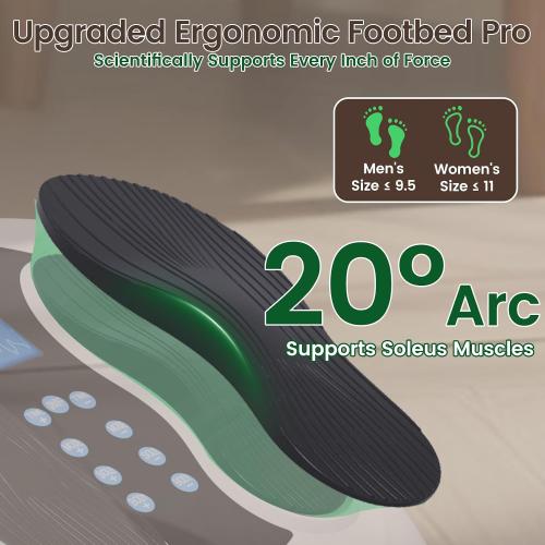 Neuropathy Pain Relief for Feet Massager Pro, 3D EMS Foot Massager for Neuropathy 8 TENS Pads, Electric Foot Health Nerve Muscle Stimulator Circulation for Plantar Fasciitis - FSA HSA Approved
