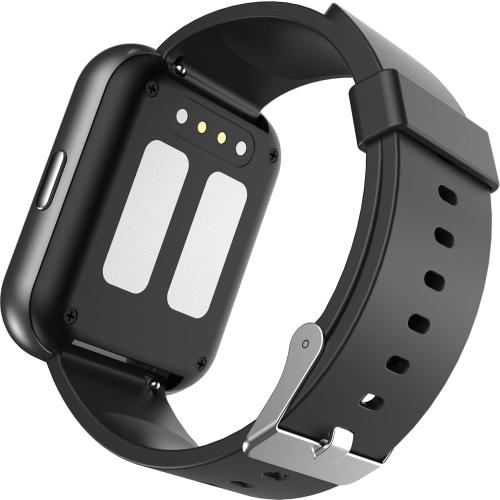 Electric Shock Alarm Clock for Heavy Sleepers | Wearable Silent Strong Zap Alarm Clock | Shock Pulse for Self-Discipline and Combat Fatigue | With 1.69 Touch Screen