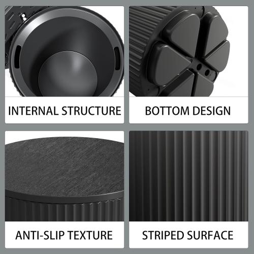 Outdoor Cooler Side Table, Patio Table and Ice Chest Storage, Portable Ice Bucket Cooler,Outdoor Ice Chest Side for Parties Picnics Beach