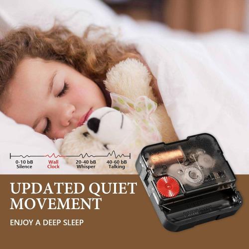 Large Wall Clock for Living Room,Decorative Round Modern Wall Clock,Roman Rustic Office Wall Clocks Battery Operated for Bedroom/Kitchen/Entryway/Office/Farmhouse 32Inch