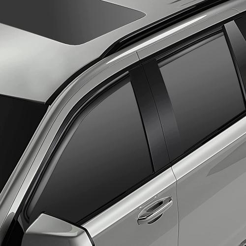 Window Rain Guards Visors for 2000-2006 Chevy Tahoe, Window Vent Wind Shades Deflectors for 00-06 GMC Yukon