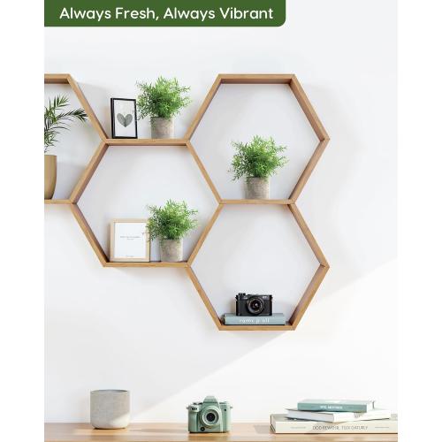 Velener Artificial Potted Rosemary Plants- Rustic Farmhouse Topiary Shrubs for Decoration Centerpieces Living Room, Shelf Bedroom Aesthetic Green Bathroom Accessories Boho Small Desk Plant Office