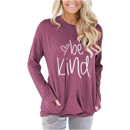 Size XL ...Akihoo Womens Casual Long Sleeve Tunic Tops Crew Neck Shirt Blouses