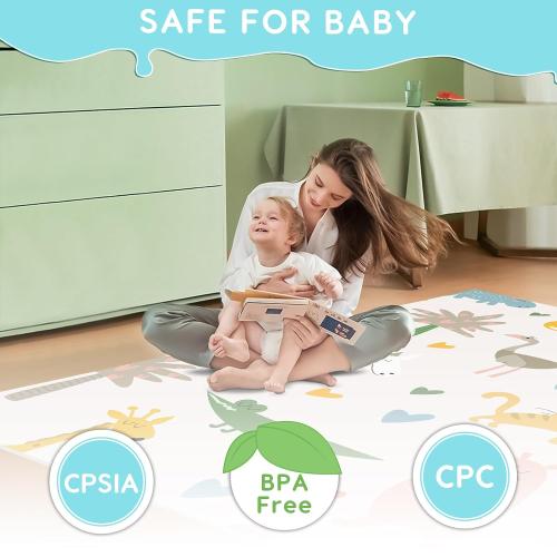 Fshibila Baby Playpen with Mat, Baby Playpens for Babies and Toddlers, BabyFence Play Pen for Indoor & Outdoor, Sturdy Safety Play Yard with Soft Breathable Mesh, 50 * 50 * 27 inches Grey