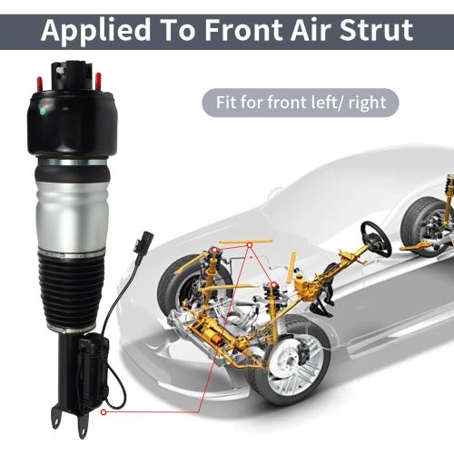 Front Right Air Suspension Strut Shock Absorber for Mercedes-Benz 2-MATIC Airmatic 2003-2009 W211 E-CLASS E320 E350 E500 E550 for 2005-2011 C219 CLS500 CLS550 2113209313 2113205513