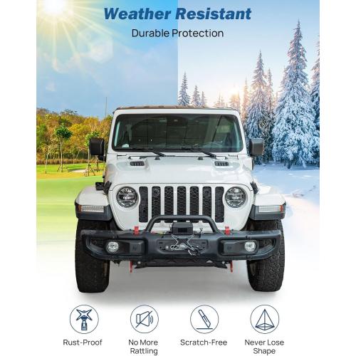 JOYTUTUS Universal Flip-Up License Plate Mount for 10 Hawse Fairlead, License Plate Holder Compatible with Pickup Truck Off-Road Car RV Bumper Winch Hawse Fairlead Front License Plate Bracket