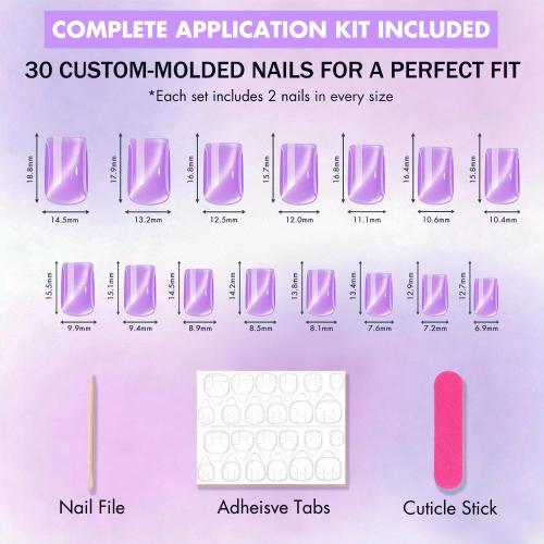 KQueenest Baby Pink Cat Eye Press on Nails Short, 30 Pcs Acrylic Press on Nails Square, Sparkly Glitter Black Fake Nails Press on Short, Reusable Soft Gel Glue on Nails for Women, Gothic Design