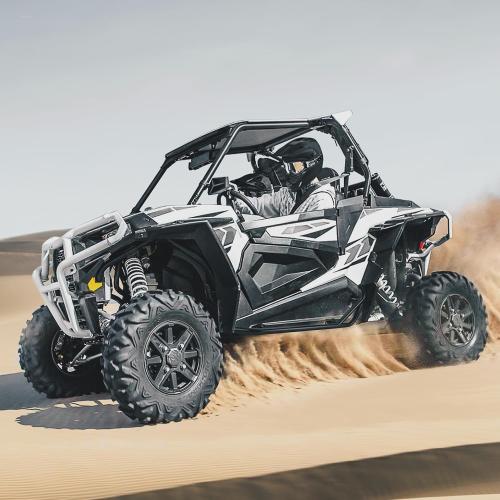 KEMIMOTO Nerf Bars Heavy Duty Black Tree Kickers Side Steps Compatible with 2014-2022 Polaris RZR XP 1000/ XP Turbo/ S900/ S1000/ Trail S 900 RZR Nerf Bars Rock Sliders Left & Right - 2 Seater