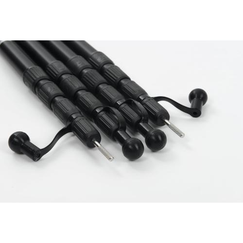 Green Elephant Camping Tarp Poles - Adjustable Aluminum Telescoping Tent Poles for Tarps, Canopy & Awning - Heavy Duty Collapsible Pole Set of 4 - Extends 8ft, Shrinks to 2ft - Caravan & Beach Shade