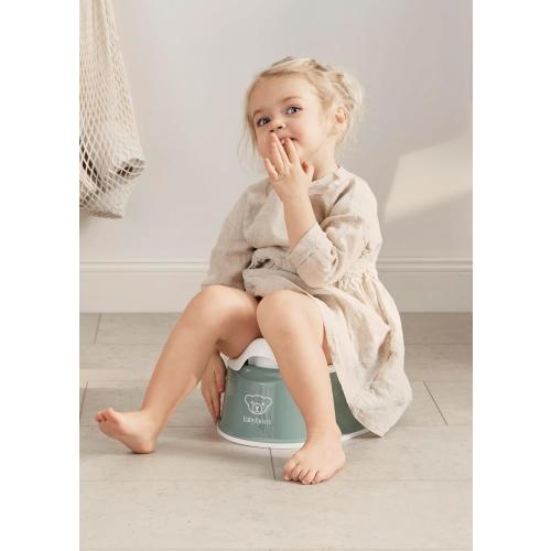 BabyBjörn Smart Potty, Deep green/White