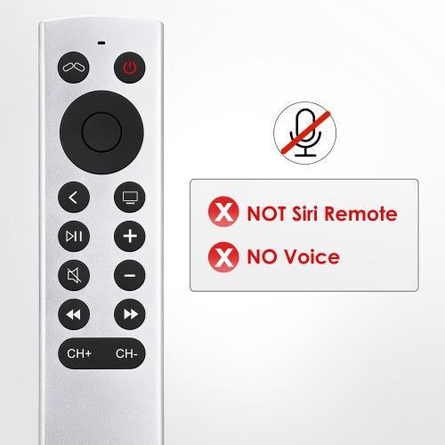 Replacement for Apple-TV-4K-Remote, Remote Control for Apple TV 4K/HD (NOT Siri and Voice)