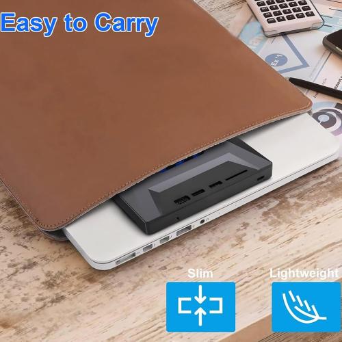 External CD DVD Drive Player Burner Writer for Laptop Desktop, 5 in1 External CD DVD Drive USB 3.0, DVD & CD-ROM  /-RW Disc Drive Player