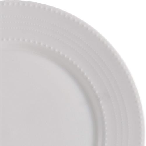 Mikasa Annabelle Bone China Dinnerware Set, 40-Piece Service for 8, White Hobnail Detail, Dinner Plates, Salad Plates, Bowls and Mugs, Dishwasher and Microwave Safe‼️light dirt and incomplete‼️