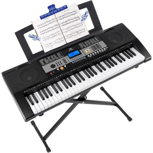 Original Large Music Stand. Compatible with Yamaha PSR/YPT/KB/P/DGX Series Keyboard Music Score Stand, Keyboard Sheet Music Stand with 4 Music Book Clip
