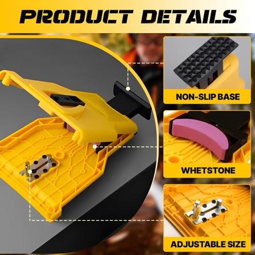 Chainsaw Sharpener Portable Chain Saw Blade Sharpener Kit