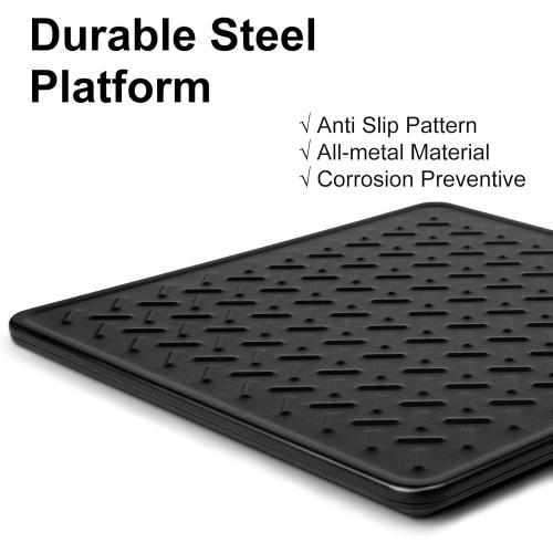 Fuzion Shipping Scale, 440LB x 10g High Accuracy Digital Postal Scale, Durable Alloy Steel Platform, Heavy Duty Scale for Packages, Postage, Luggage, Battery and AC Adapter Powered