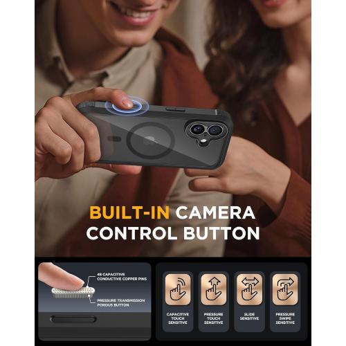 Miracase for iPhone 17 Case 6.3'', Full-Body Bumper Military Drop Protection Outdoor Phone Case