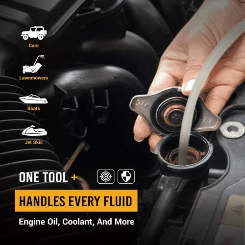 EWK 6.5L Manual Oil Extractor Pump for Automotive Fluids, Cars, Jet Skis, and More