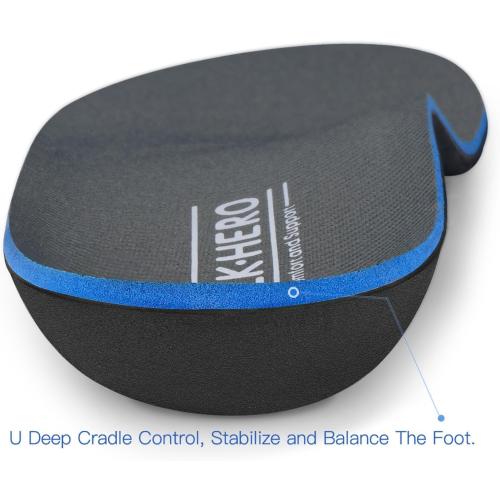 Plantar Fasciitis Feet Insoles Arch Supports Orthotics Inserts Relieve Flat Feet, High Arch (Mens 9-9 1/2 | Womens 11-11 1/2)