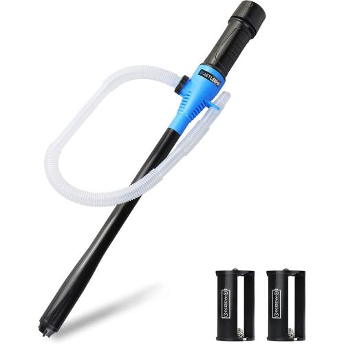 Portable Power Battery Pump, Battery Powered Liquid Transfer Pump, 2.2 Gallons per Min, Water & Fuel Transfer Pump For Gasoline Diesel