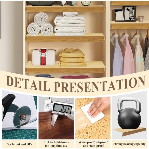 5 Pack Wire Shelf Covers,24x16x3in Wire Rack Covers for Pantry Durable PVC Shelf Liners-0.31 inch Thick, Moisture-Resistant Shelves Cover for Store Pantry Kitchen Removable Closet,#01 White