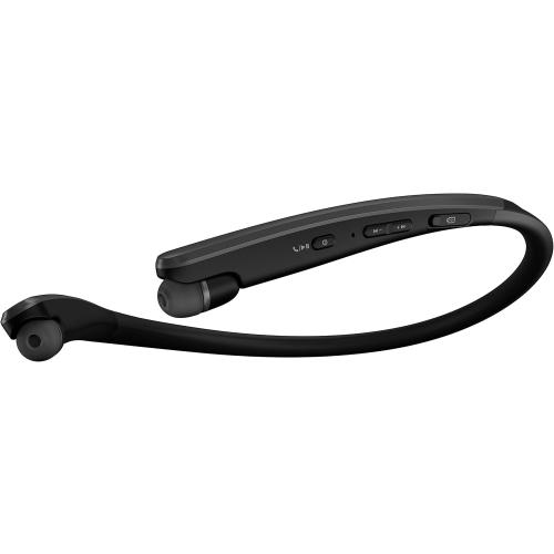 LG TONE Flex Wireless Bluetooth Stereo Neckband Earbuds HBS-XL7 - 32-Bit Hi-Fi DAC, Meridian Audio, Black