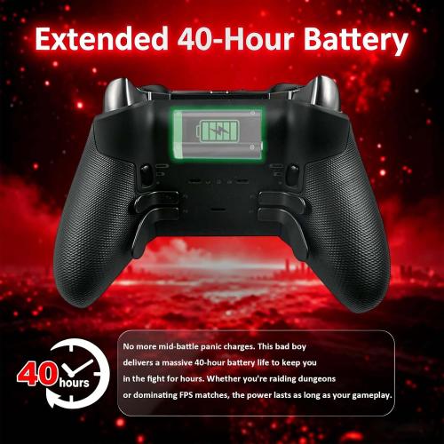 DIY Customized Model 1797 Elite Series 2 Controller(Vest Red) with 2 D-pad