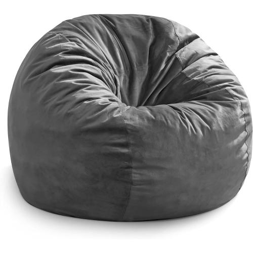 Hobestluk 3FT Bean Bag Chair Giant Bean Bag Chairs for Adults Large Bean Chairs with Removable Cover, Beanbag Chair with Filler, Adult Bean Bag Chairs for Living Room, Bedroom