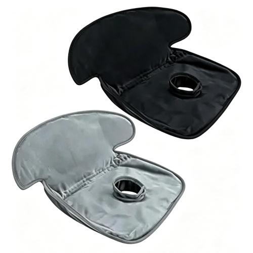 INFANZIA Car Seat Protector for Potty Training Toddler,Black & Gray,2-Pack