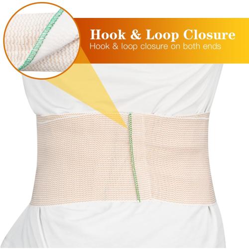 2 Pack 6 Premium Elastic Bandage Wrap, Reusable Hook and Loop Compression Wrap Bandage for Knees, Anks, Wrists, Legs, Body