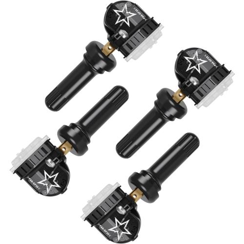 TPMS Sensor GM 4-Pack, 315MHZ Tire Pressure Monitor System for GM| GMC | Chevy | Buick | Cadillac Replace#13598771,13598772,13586335,13581558,20923680