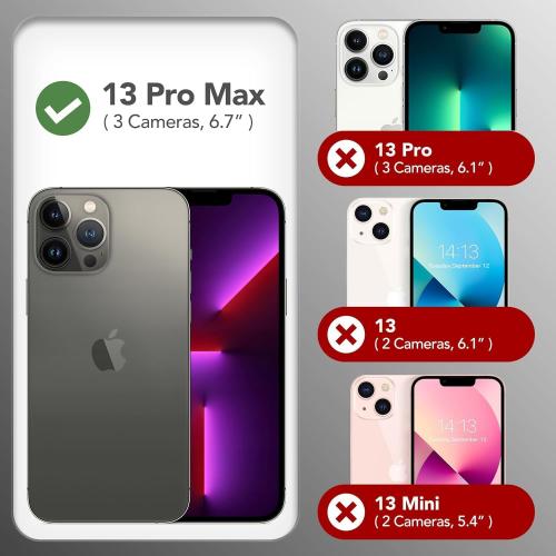 2 Pack Anime Phone Case for iPhone 13 Pro Max 6.7in,Manga Print Aesthetics Cases,Cool Comics Cartoon Design Women Men Girls Boys,Lens Protection Soft Cover Funda iPhone13 Max,Pattern 1