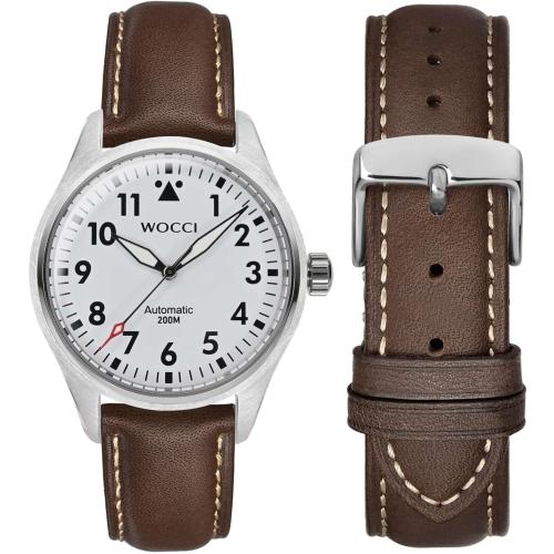 Strap code Watch Band for Men and Women,  Dark Brown