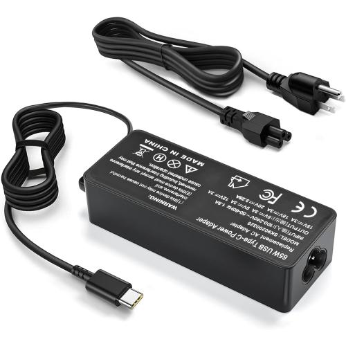 65W USB C PD Fast Charger Compatible with LG Gram 14 15 16 17 Laptops (65W Charger for LG Gram)